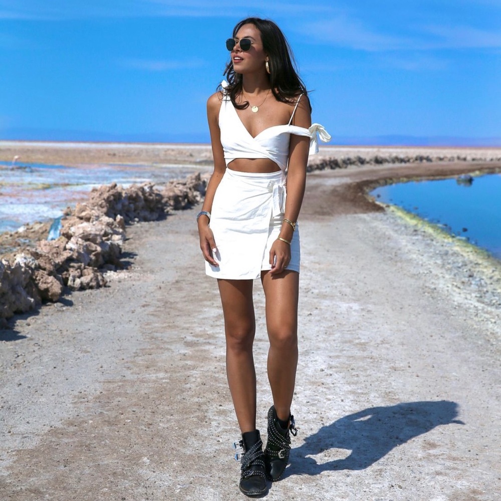 White Mini Dress